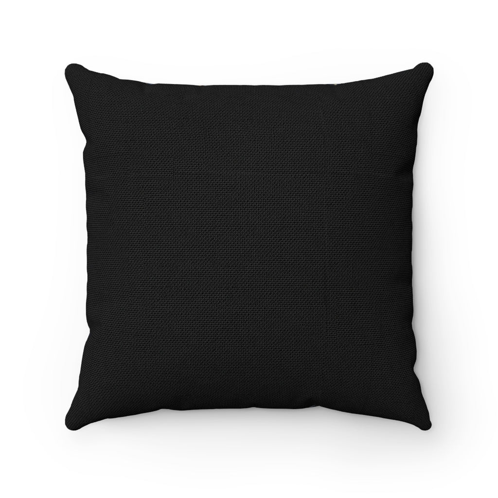 Spun Polyester Square Pillow Featuring "Depth of my Soul"