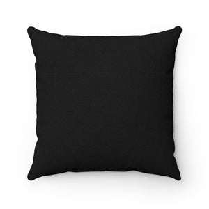 Spun Polyester Square Pillow Featuring "Depth of my Soul"
